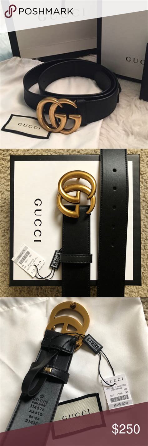 poshmark gucci belt men|how to authenticate Gucci belt.